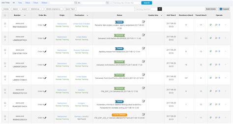 trackingmore: How do I track Swiss Post packages via CSV upload ...