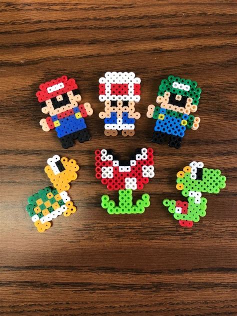 Super Mario Perler Bead Ideas