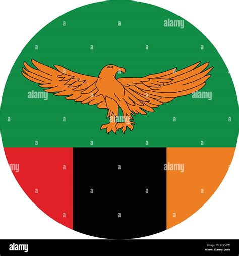 Zambia Flag Eagle