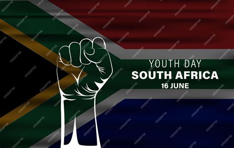 Premium Vector | Youth day south africa 16 june celebration. logo youth ...