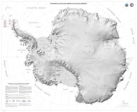 New map of Antarctica is the most detailed out of all continents