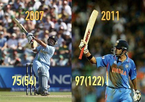 Gautam Gambhir top scored in India's 2007 and 2011 World Cup finals ...