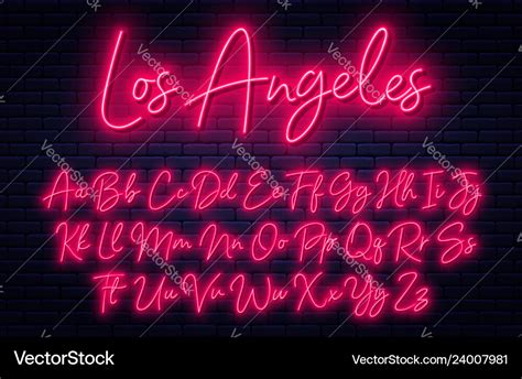 Best Fonts For Neon Signs