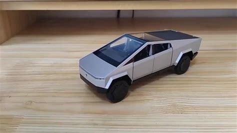 1:32 Tesla Cybertruck Pickup Alloy Car Model Diecast Toy Vehicle Sound ...