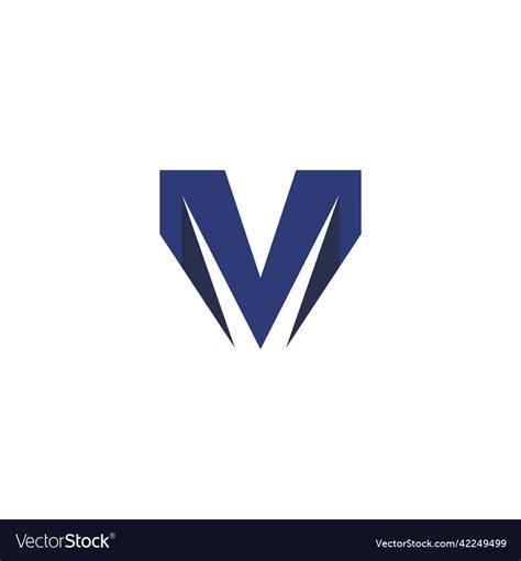 Vm logo design Royalty Free Vector Image - VectorStock