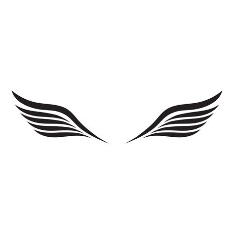 Wing shape for symbol, logo and design element 11381382 PNG