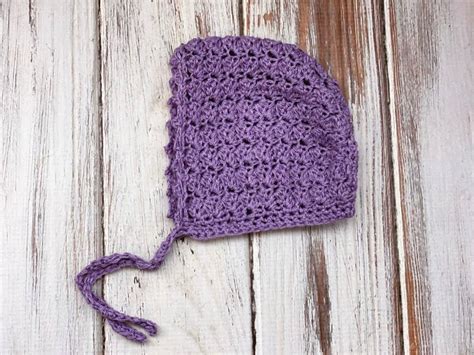 Simple Crochet Baby Bonnet | Free Pattern - love. life. yarn.