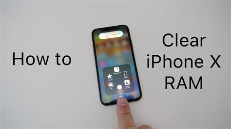 How To Clear iPhone X RAM Memory | iPhone Tutorials