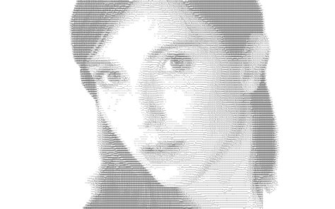 l’art du portrait ASCII from http://www.fotopedia.com/items/flickr ...