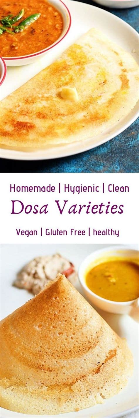 Dosa Varieties | South Indian Dosa Varieties For Breakfast | Cook Click ...