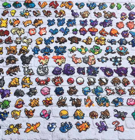 Original 151 Pokemon Sprites