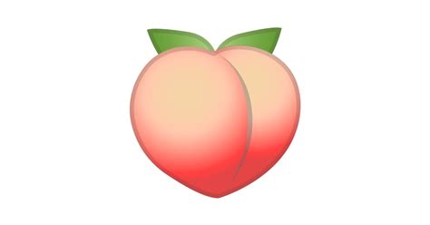 Peach Emoji Tattoo