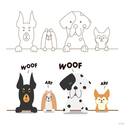 Barking Dog Vector in EPS, Illustrator, JPG, PNG, SVG - Download ...