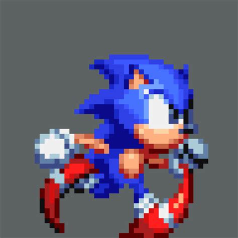 Sonic The Hedgehog Running Animation