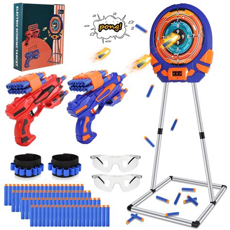 Buy Shooting Target for Nerf w/Toy s and Foam Darts, 2022 Released ...