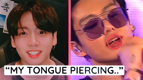 Jungkook Bts Piercing, Bts Jungkook S Lip Piercing For Fact Music ...