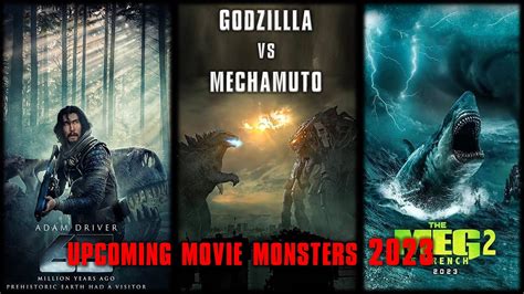 15 Upcoming Movie Monsters In 2023 - YouTube