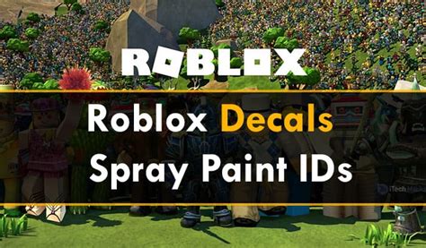 100+ Roblox Decals IDs or Spray Paint Codes 2025 (Working)