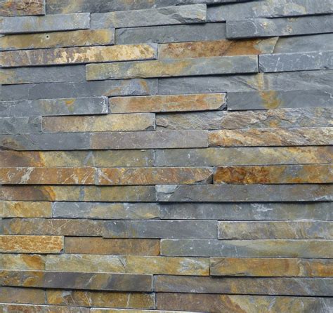 Slate Stone/Veneer Exterior Split Face Wall/Cladding Stack Stone Ledger ...