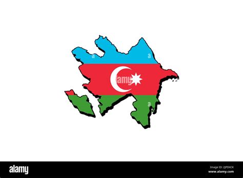 Abstract azerbaijan flag hi-res stock photography and images - Alamy