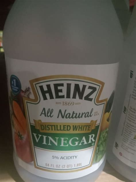 HEINZ DISTILLED WHITE VINEGAR 1.89L | Lazada PH