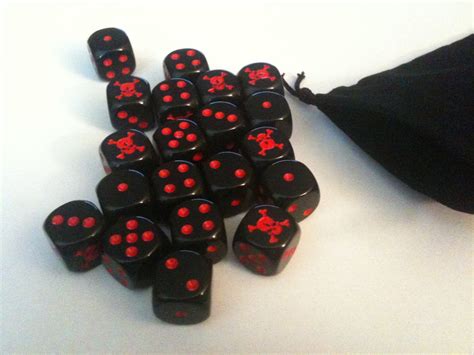 Death Company Custom Dice - + BLOOD ANGELS + - The Bolter and Chainsword