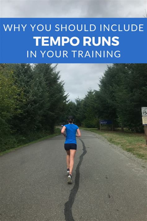 The How and Why of Tempo Runs