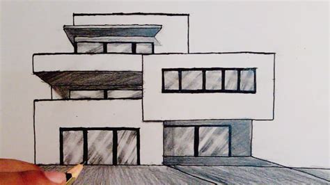 Easy Futuristic House Drawing : Here presented 53+ easy house drawing ...