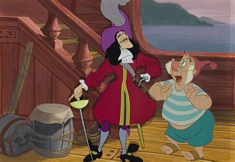 Captain Hook and Smee aboard their ship from Peter Pan by Walt Disney ...