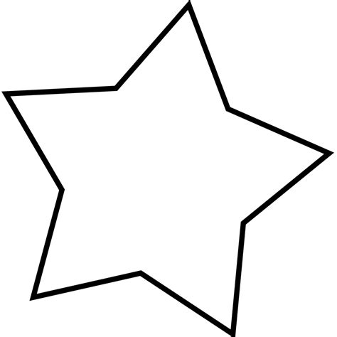 Star Black And White - ClipArt Best