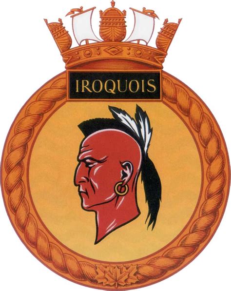 HMCS IROQUOIS Badge - The Canadian Navy - ReadyAyeReady.com