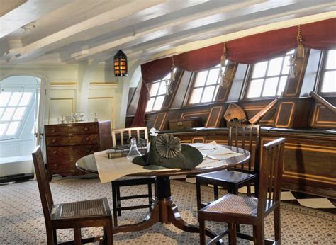 Nelson’s great cabin open to visitors for first time following HMS ...