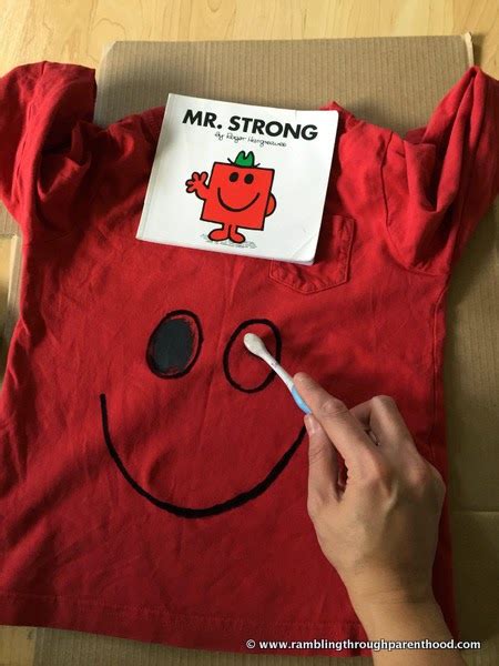 Rambling Through Parenthood : Mr Strong Costume for World Book Day