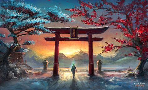 27+ Anime Japan Shrine Wallpaper - Anime Top Wallpaper