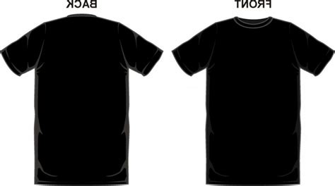 Blank T Shirt Design Template Psd New Black T Shirt Template Vector ...