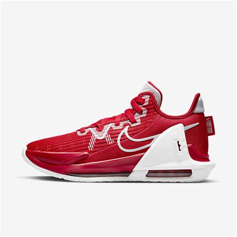 Womens Red LeBron James Shoes. Nike.com