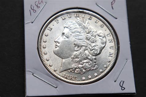 1889 P Morgan Silver Dollar #8 - Online Coin Auction - Item #435083