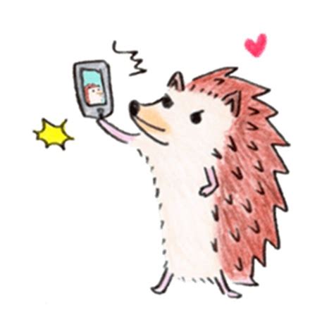 Adorable Hedgehog - HedgMoji Emoji Sticker by Quang Tran Vinh