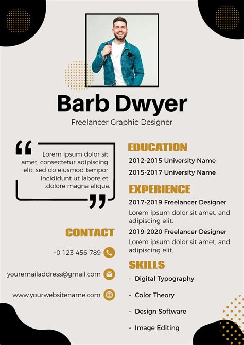 Best Graphic Designer Resume Examples