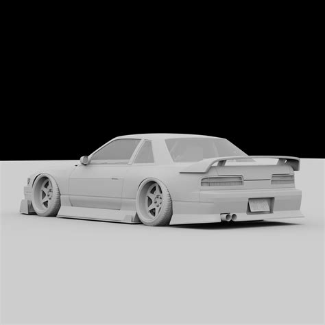 Nissan s13 180sx 3D model - TurboSquid 1701754