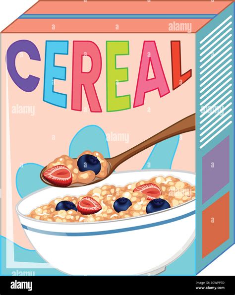 Cereal Box Cartoon