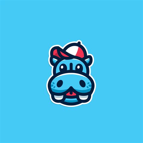 SOLD: Hippo Splash Logo Design – Logo Cowboy