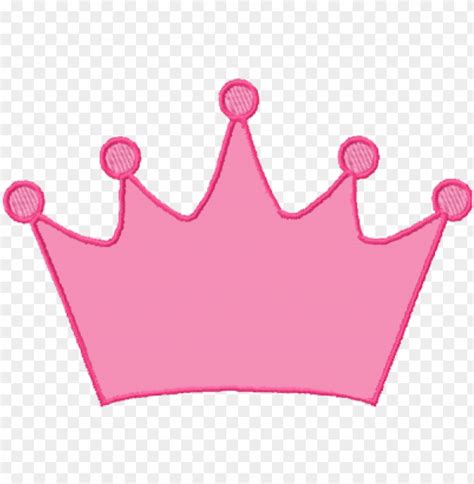 Princess Crown Clipart - Pink and Gold Crown