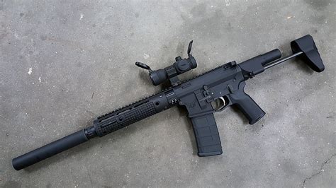 Suppressed 300 Blackout SBR : r/ar15