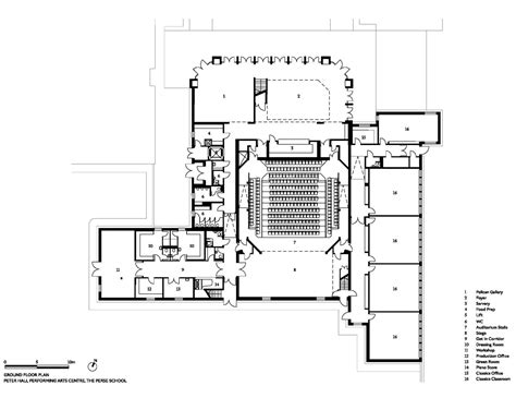 Performing Arts Center Floor Plan | Viewfloor.co