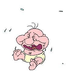 Funny Crying Baby Cartoon