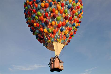 Disney's Creative Hot Air Balloon Recreates Up House