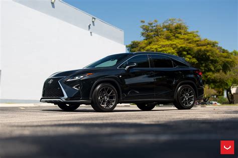 Black Lexus RX With Custom Wheels by Vossen — CARiD.com Gallery