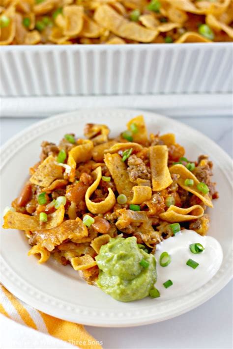 Easy Frito Pie Recipe - Kitchen Fun With My 3 Sons