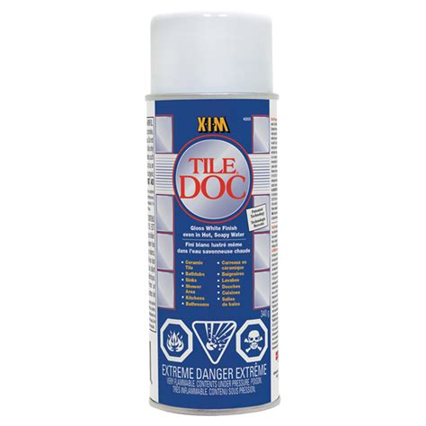 RUST-OLEUM XIM Tile Doc(TM) Epoxy Spray Coating - White 4205C5 | Réno-Dépôt